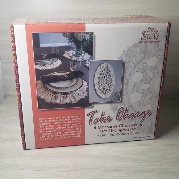 Macrame Designer Craft Kits pepperell Crafts ( Deluxe ) - Picture 7 of 7